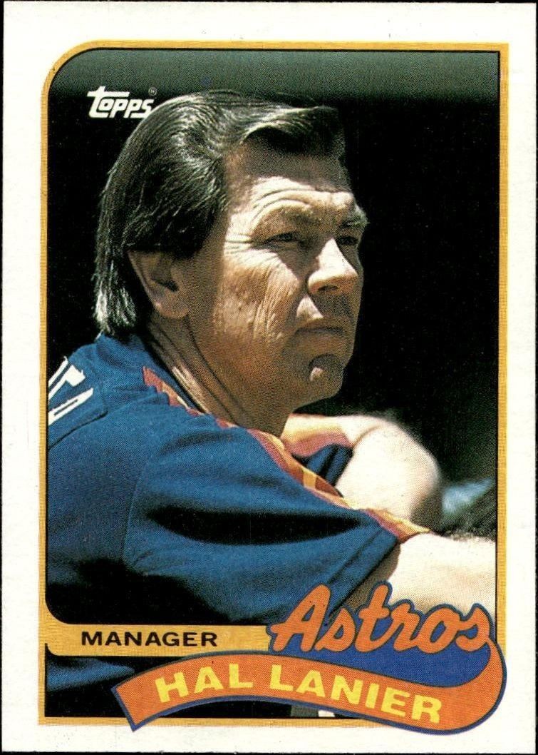 1989 Topps Hal Lanier #164 trading card