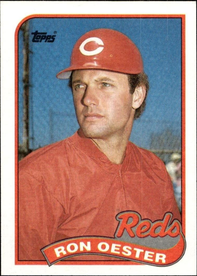 1989 Topps Ron Oester #772 trading card