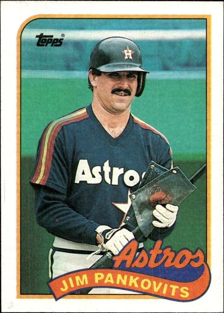 1989 Topps Jim Pankovits #153 trading card