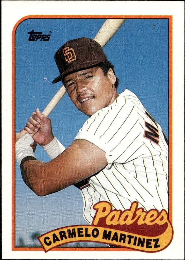 1989 Topps Carmelo Martinez #449 trading card