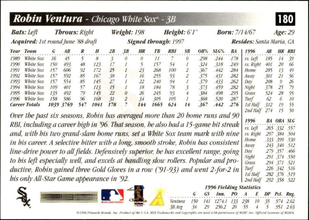 1997 Pinnacle Score Dan Wilson #8 baseball trading card back
