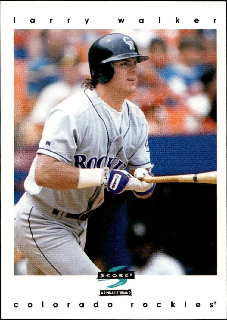 1997 Score Larry Walker #176 trading card