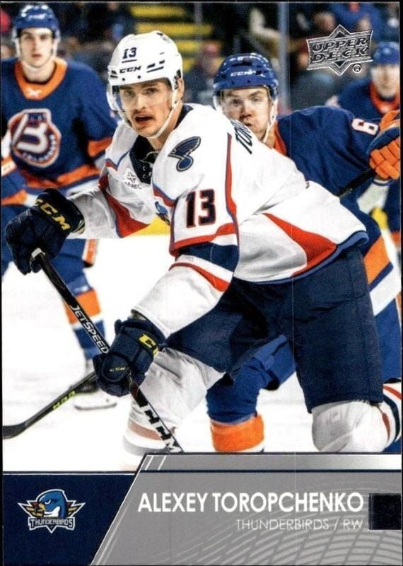 2021-22 Upper-Deck AHL Alexey Toropchenko #31 trading card