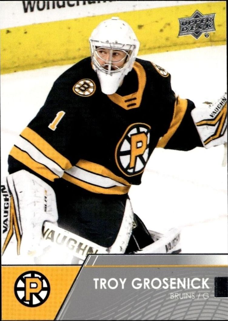 2021-22 Upper Deck AHL Troy Grosenick #47 trading card
