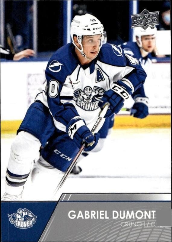 2021-22 Upper-Deck AHL Gabriel Dumont #21 trading card