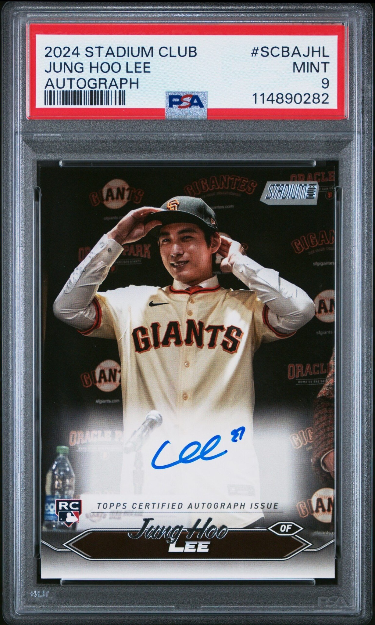 2024 Topps Stadium Club Jung Hoo Lee #SCBA-JHL trading card