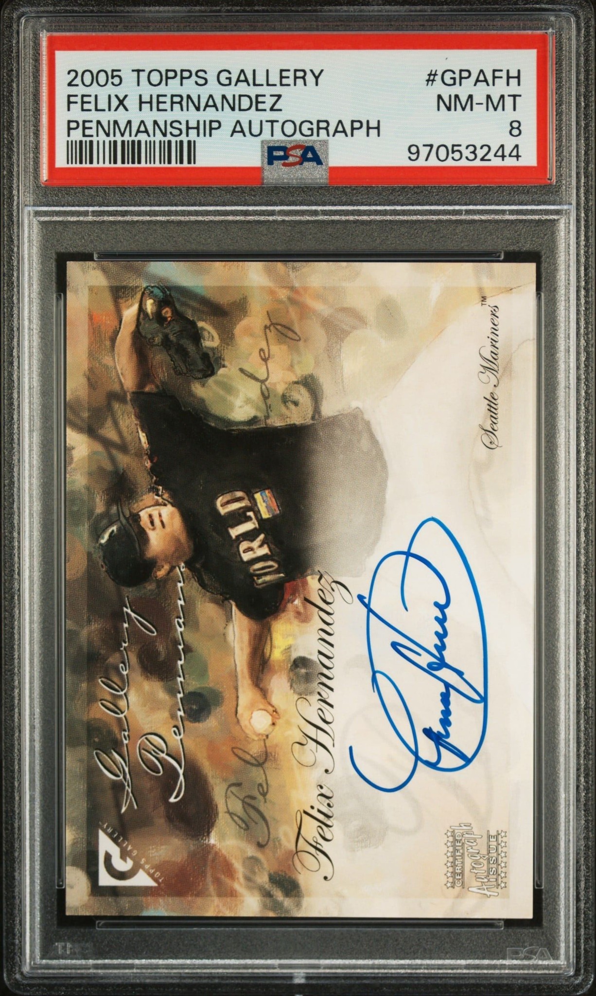 2005 Topps Gallery Felix Hernandez #GPA-FH trading card