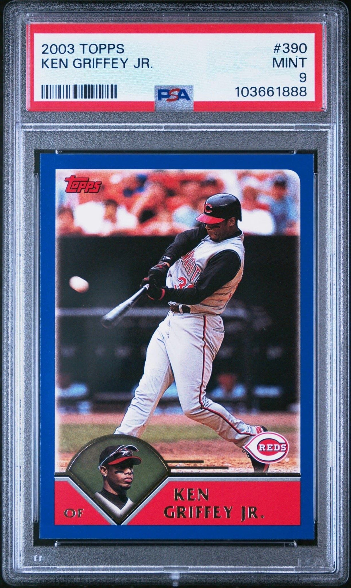2003 Topps Series 2 Ken Griffey Jr. #390 trading card