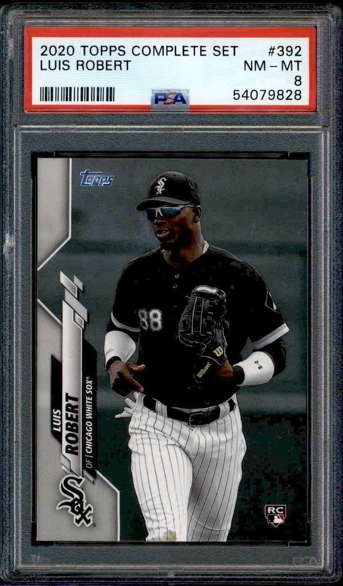 2020 Topps Complete Sets Luis Robert #392 trading card
