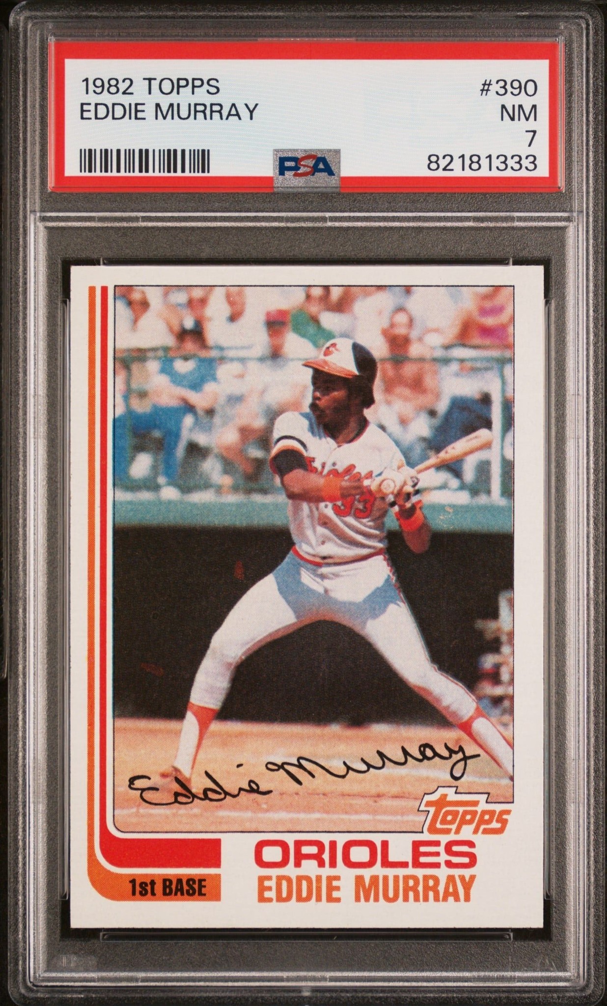 1982 Topps Eddie Murray #390 trading card