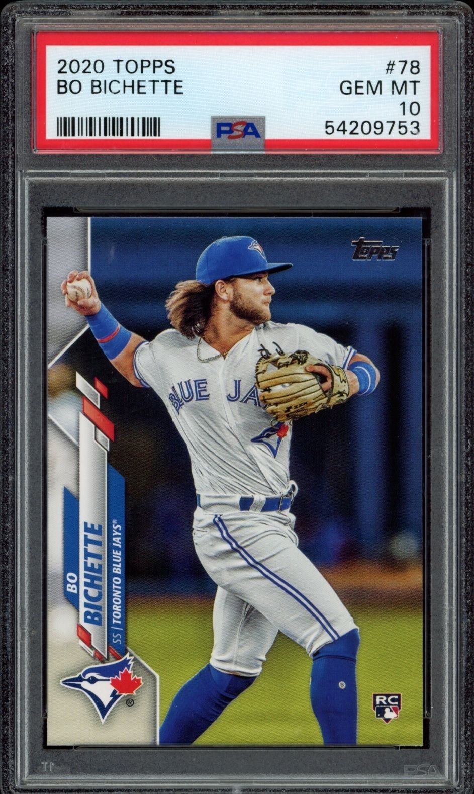 2020 Topps Series 1 Bo Bichette #78 trading card
