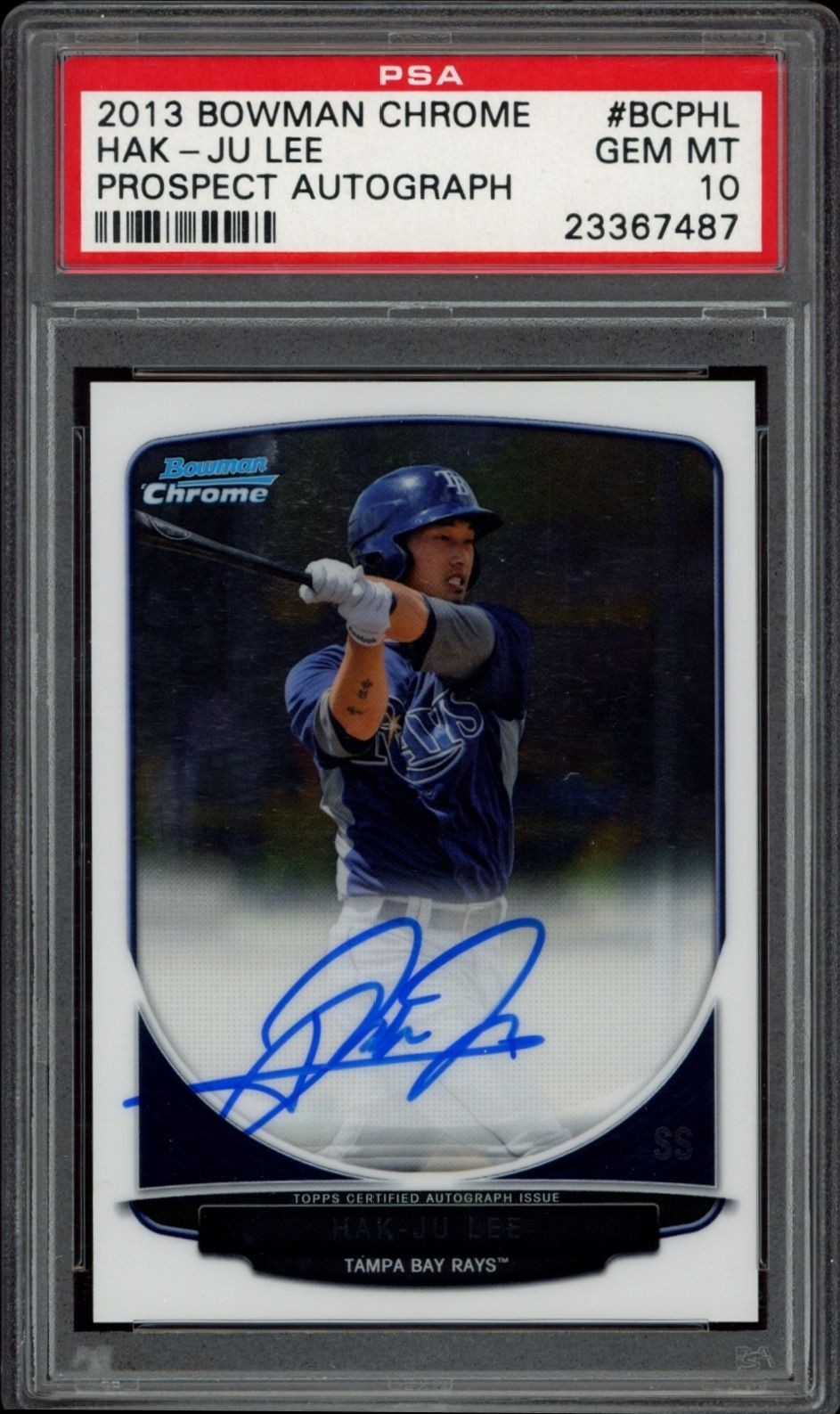 2013 Bowman Chrome Hak-Ju Lee #BCP-HL trading card
