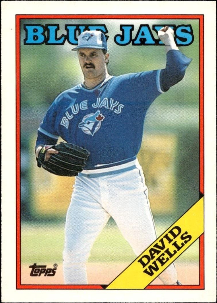 1988 Topps Traded David Wells #128T trading card