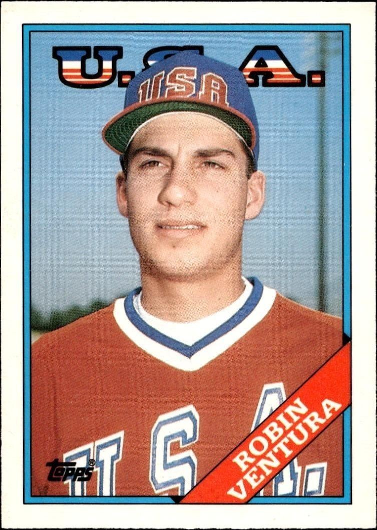 1988 Topps Traded Robin Ventura #124T trading card