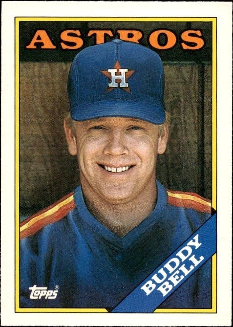 1988 Topps Traded Buddy Bell #13T trading card