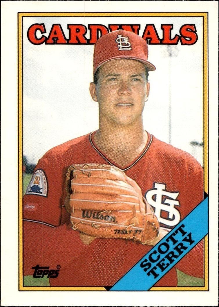 1988 Topps Traded Scott Terry #119T trading card