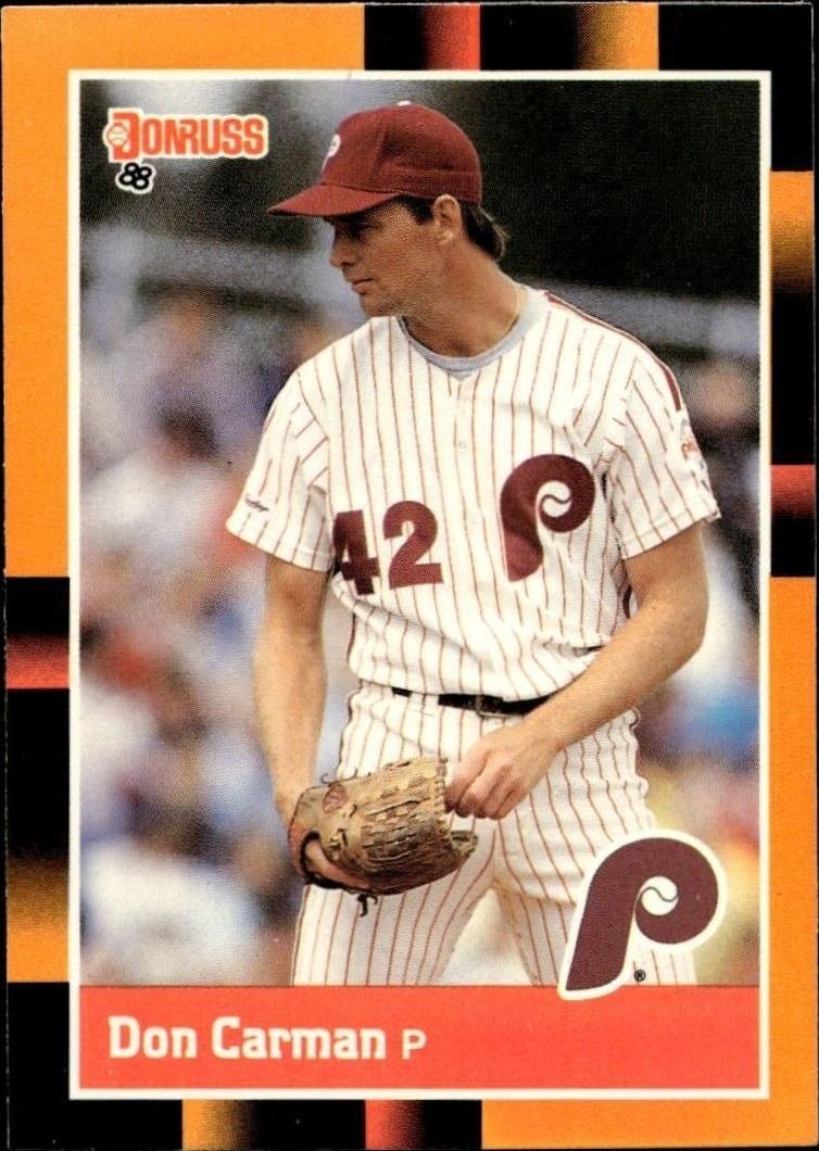 1988 Donruss Baseball's Best Don Carman #72 trading card