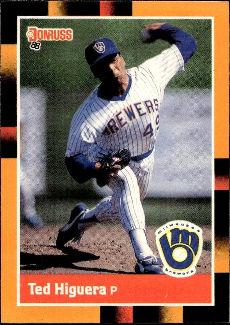 1988 Donruss Baseball's Best Ted Higuera #127 trading card