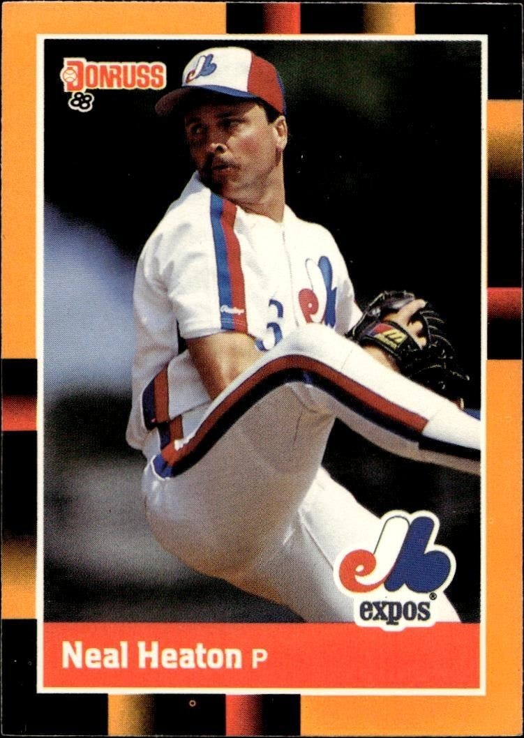 1988 Donruss Baseball's Best Neal Heaton #124 trading card