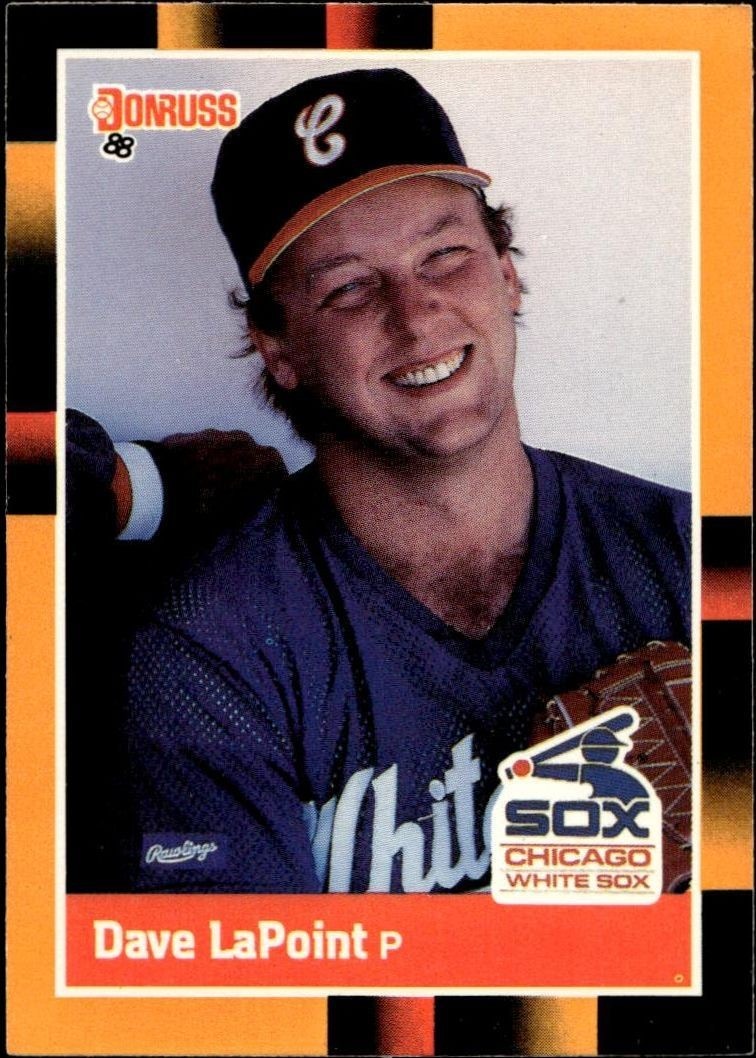1988 Donruss Baseball's Best Dave LaPoint #123 trading card