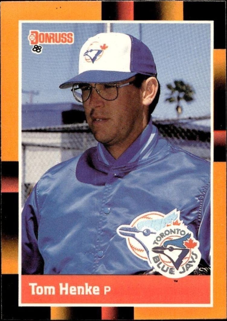 1988 Donruss Baseball's Best Tom Henke #104 trading card