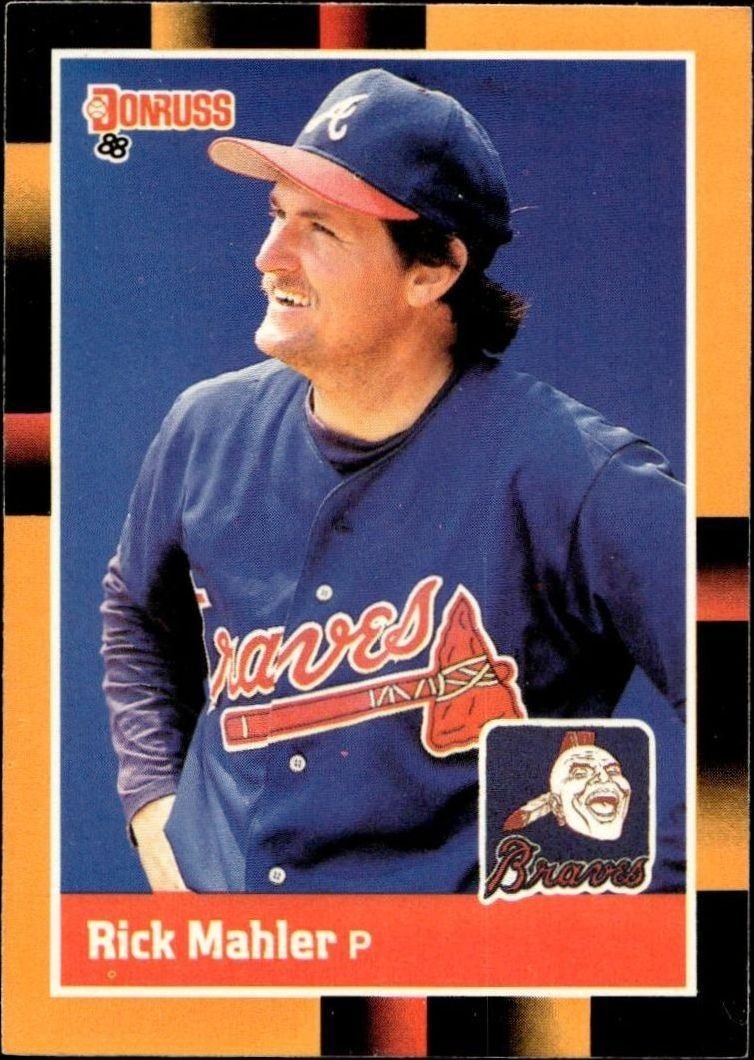 1988 Donruss Baseball's Best Rick Mahler #114 trading card