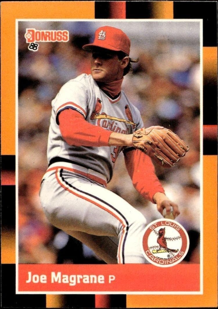 1988 Donruss Baseball's Best Joe Magrane #100 trading card
