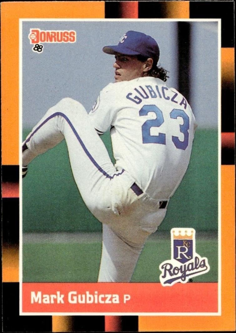 1988 Donruss Baseball's Best Mark Gubicza #95 trading card
