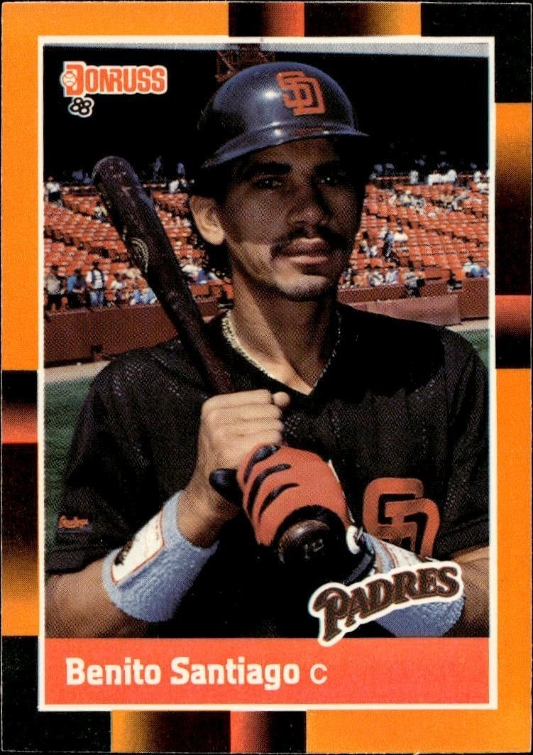 1988 Donruss Baseball's Best Benito Santiago #301 trading card