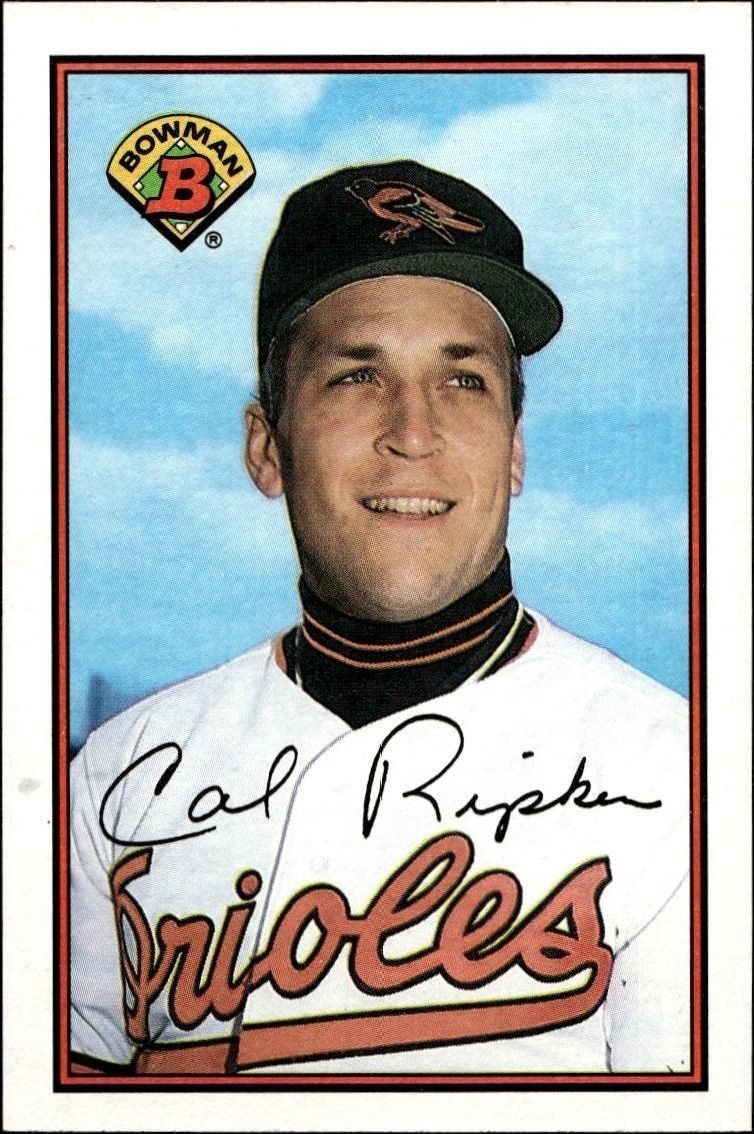 1989 Bowman Cal Ripken #9 trading card