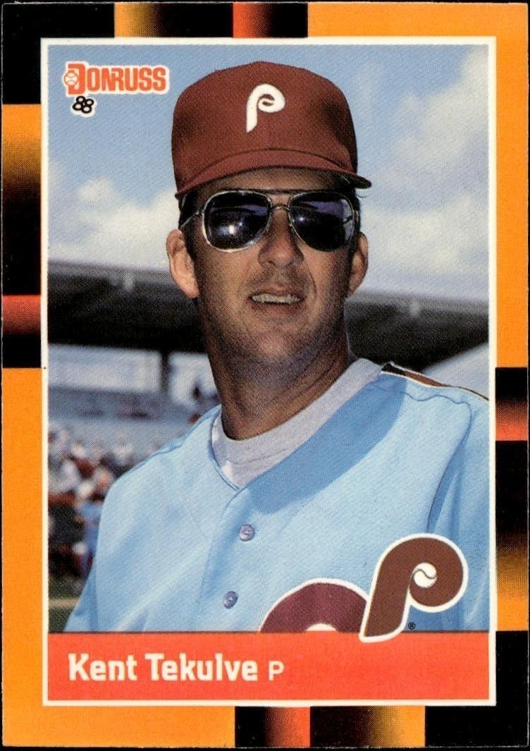 1988 Donruss Baseball's Best Kent Tekulve #327 trading card