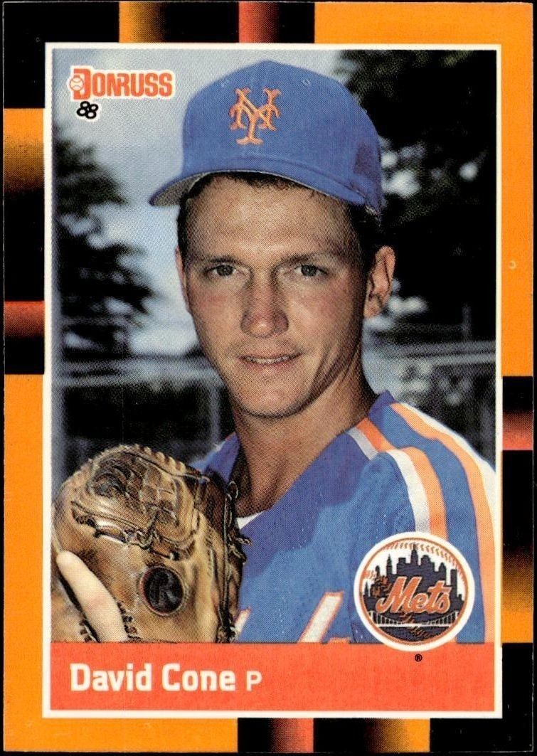 1988 Donruss Baseball's Best David Cone #40 trading card