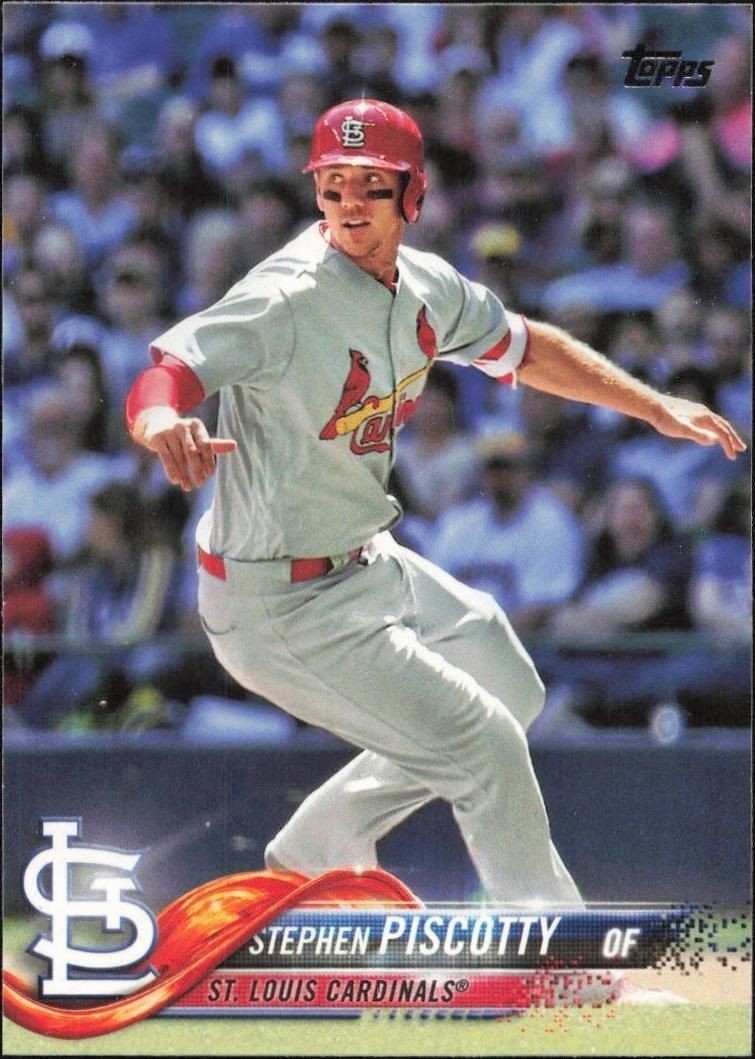 2018 Topps Series 1 Stephen Piscotty #158 trading card