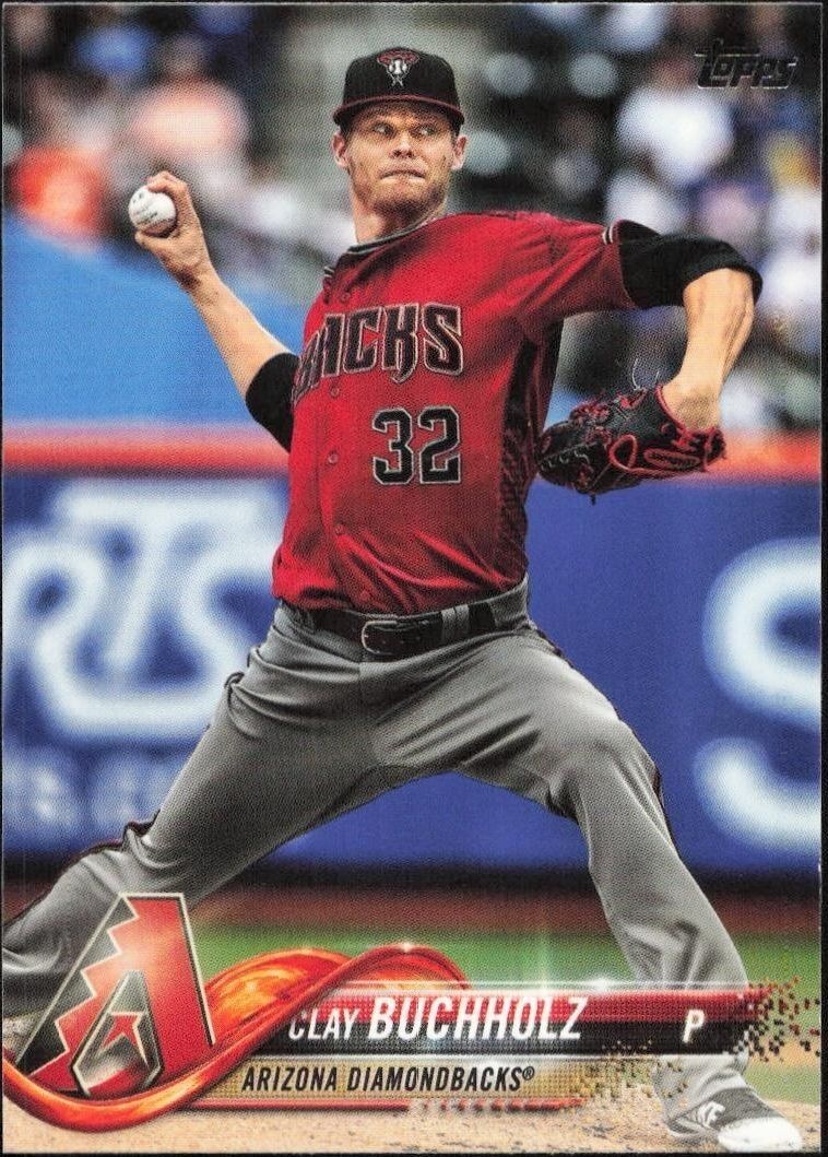 2018 Topps Update Series Clay Buchholz #US140 trading card