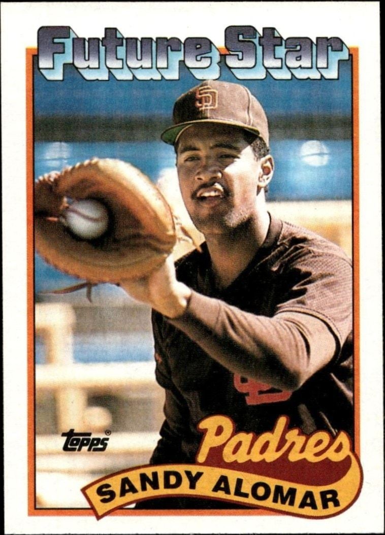 1989 Topps Sandy Alomar #648 trading card