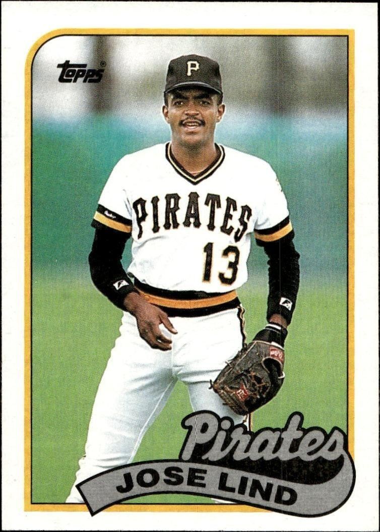 1989 Topps Jose Lind #273 trading card