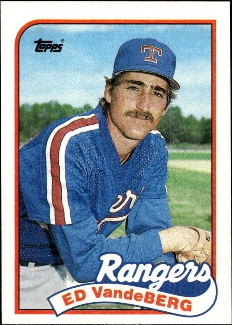 1989 Topps Ed Vande Berg #242 trading card