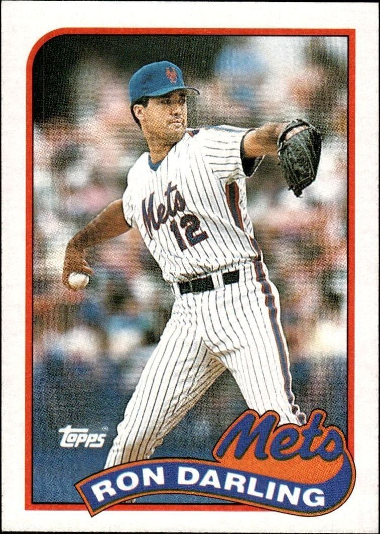 1989 Topps Ron Darling #105 trading card