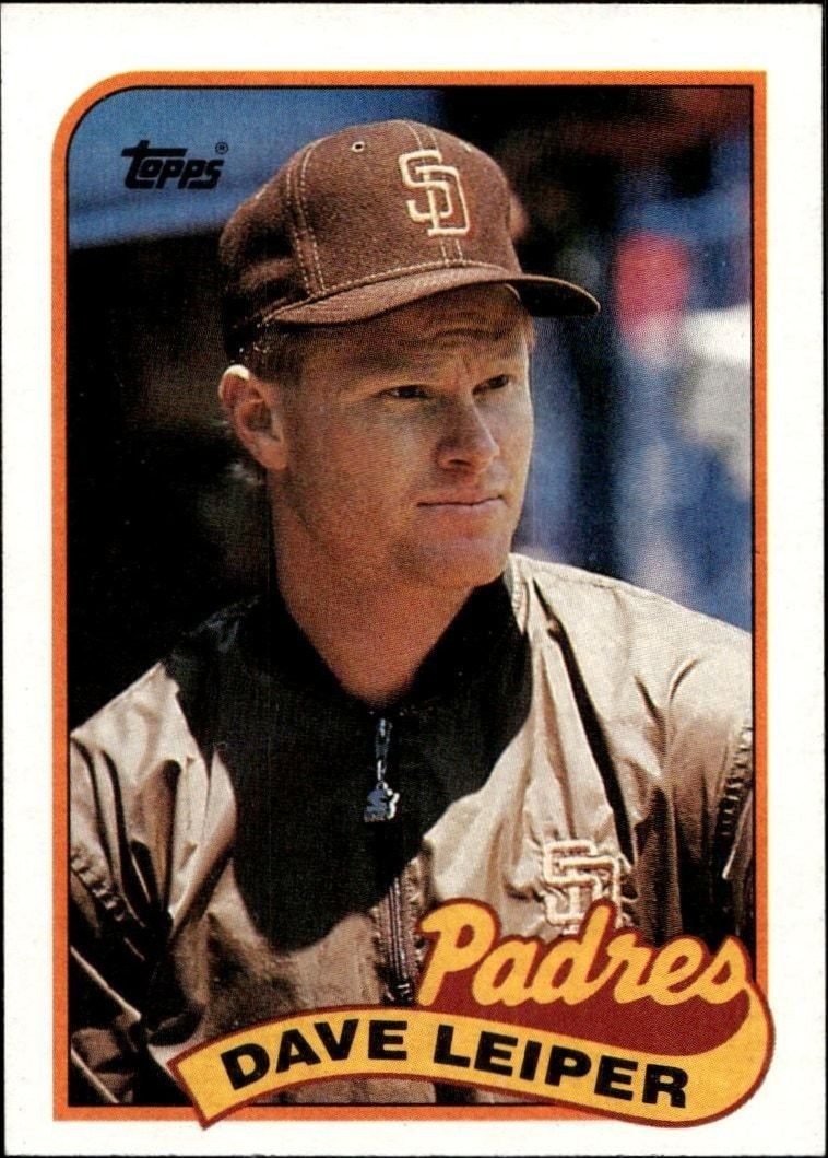 1989 Topps Dave Leiper #82 trading card