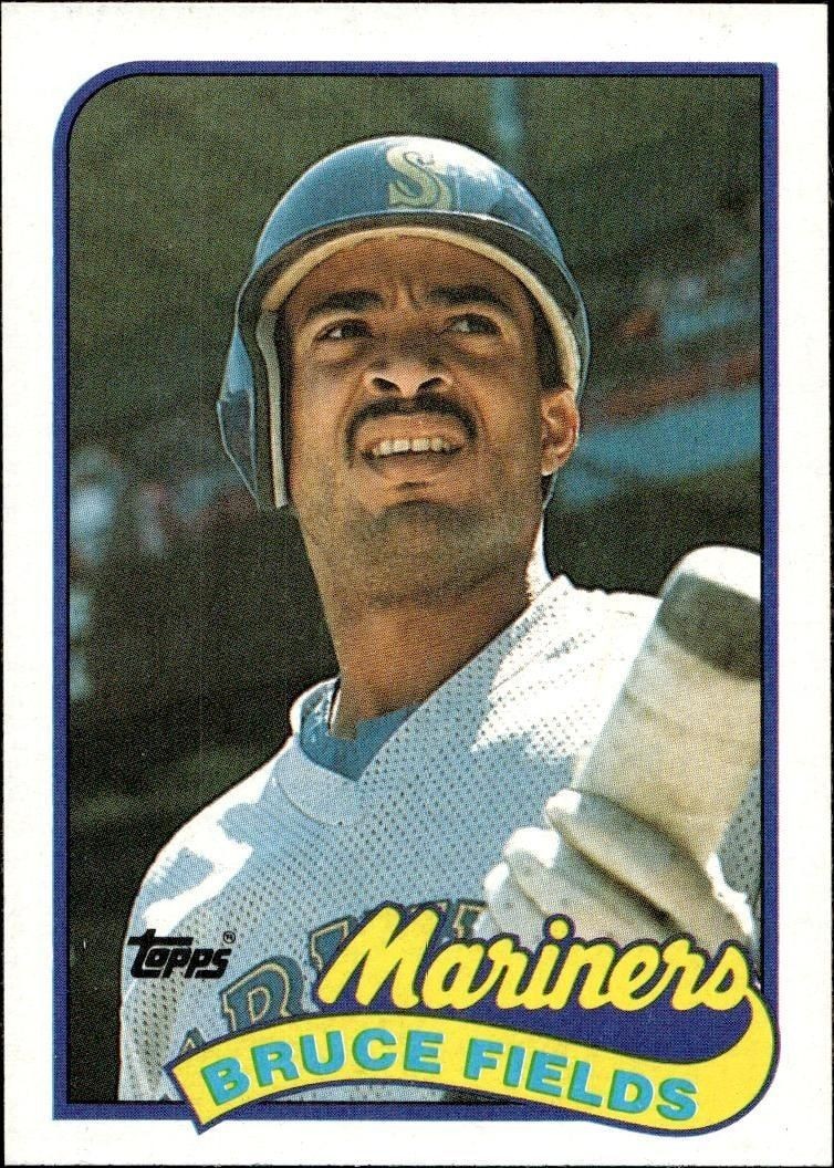 1989 Topps Bruce Fields #556 trading card