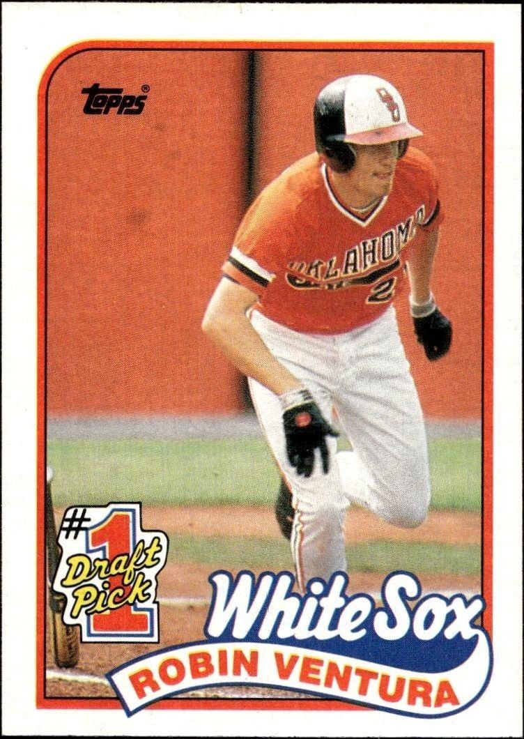 1989 Topps Robin Ventura #764 trading card