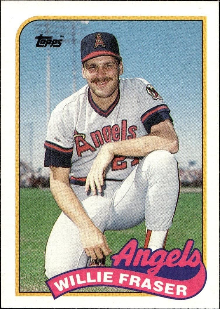 1989 Topps Willie Fraser #679 trading card