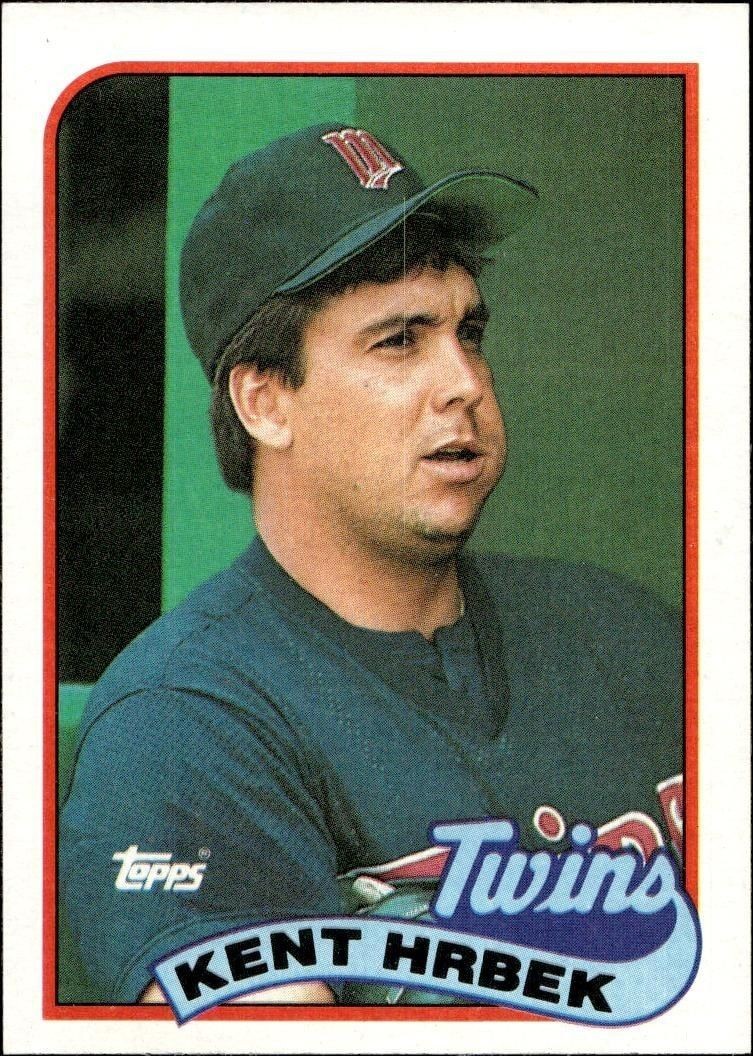 1989 Topps Kent Hrbek #265 trading card