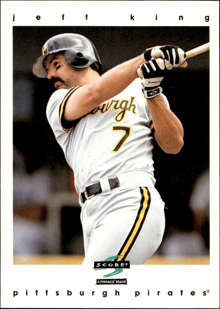1997 Score Jeff King #17 trading card