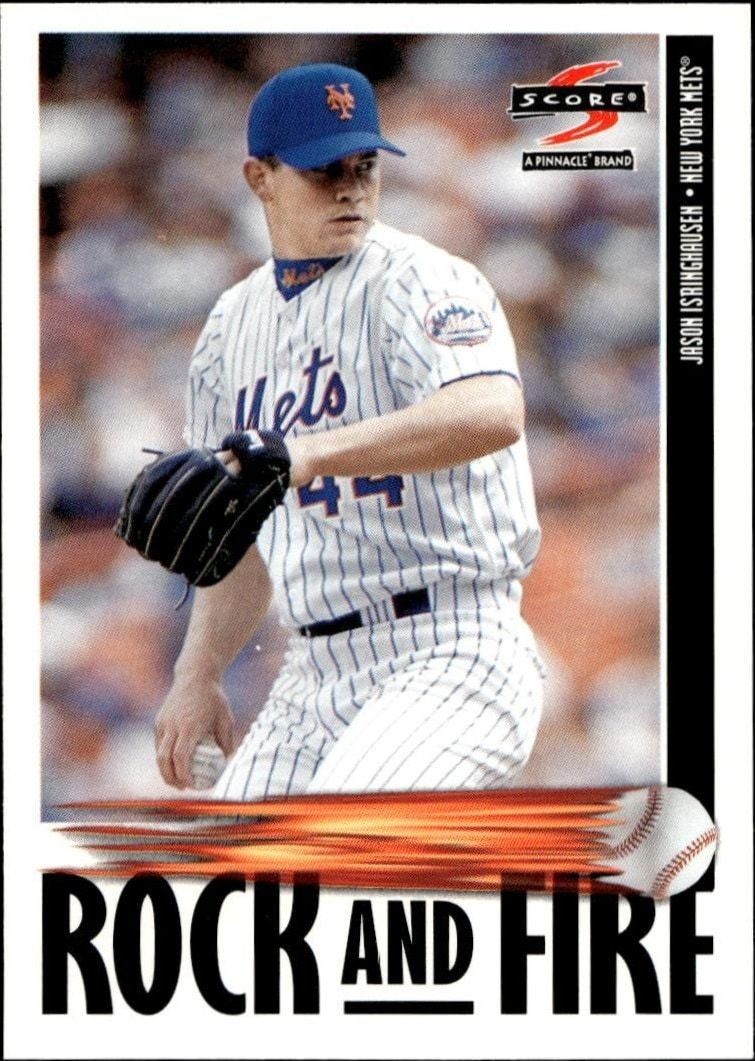 1997 Score Jason Isringhausen #HR530 trading card