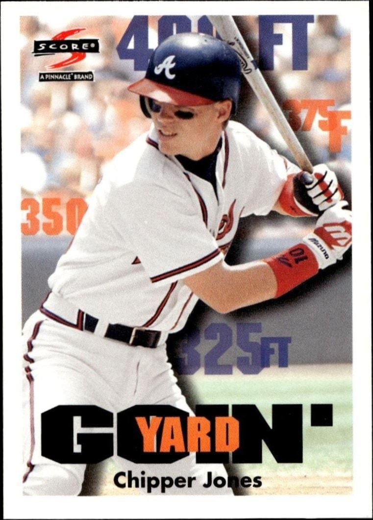 1997 Score Chipper Jones #HR509 trading card