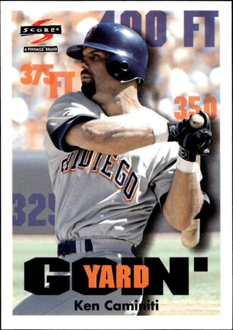 1997 Score Ken Caminiti #HR505 trading card
