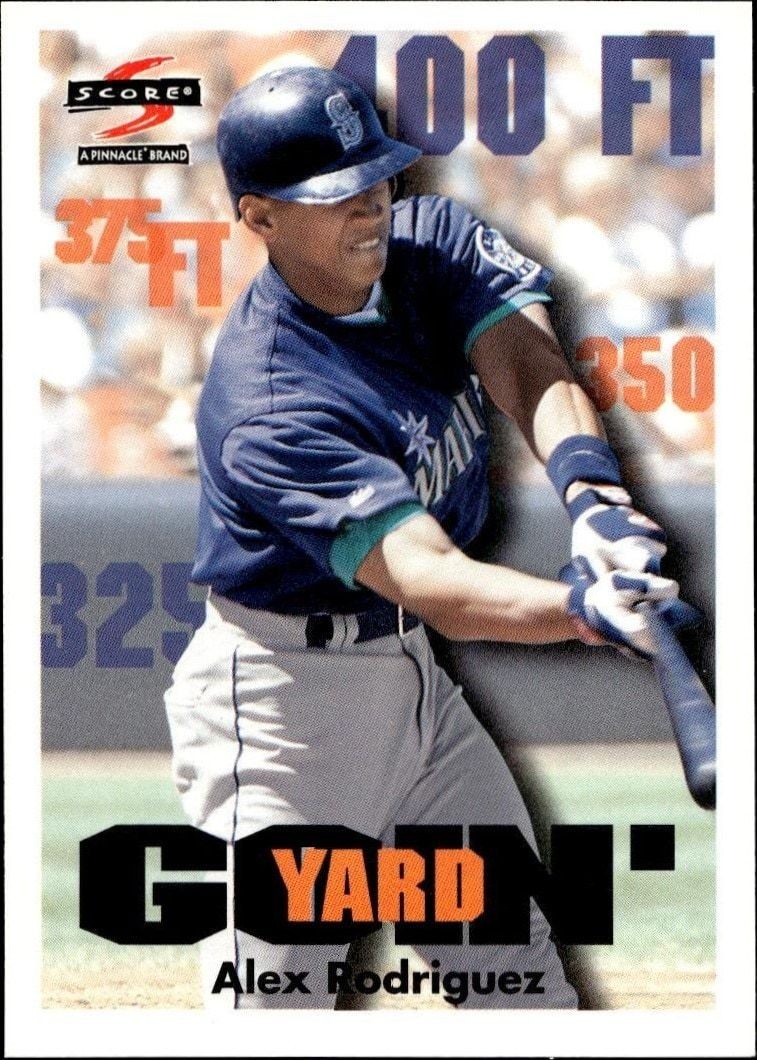 1997 Score Alex Rodriguez #507 trading card