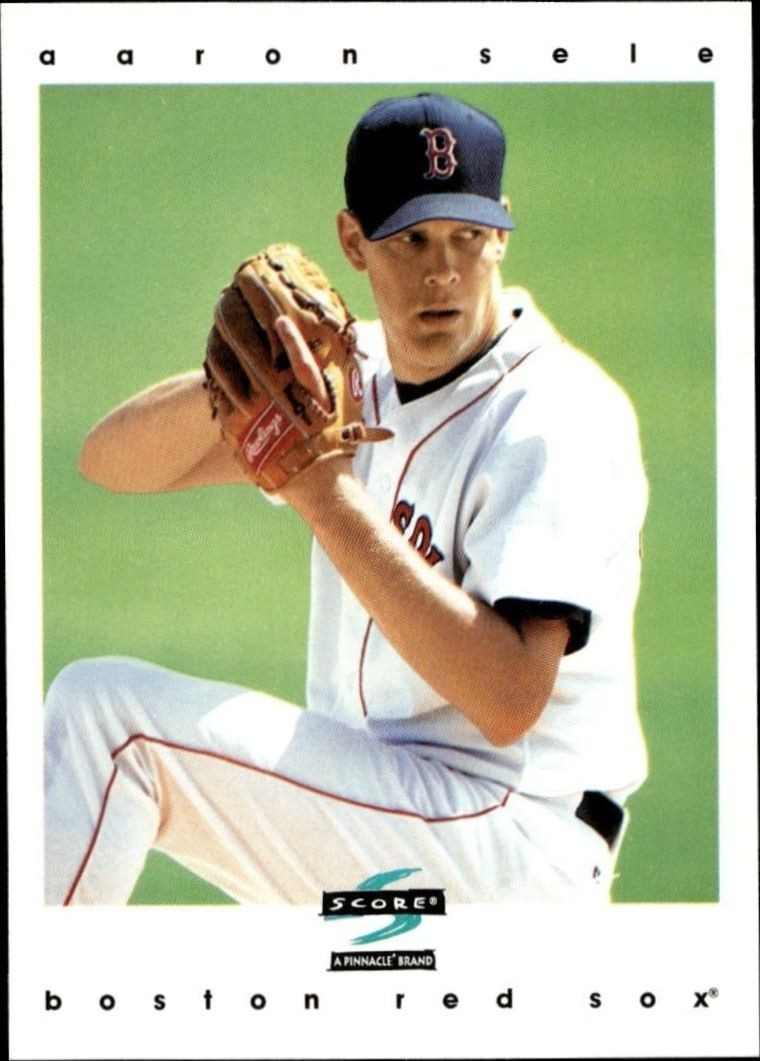 1997 Score Aaron Sele #395 trading card