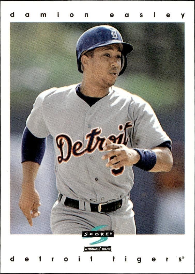 1997 Score Damion Easley #439 trading card